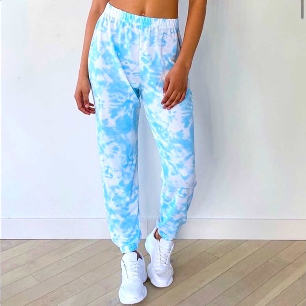 PLT tie dye joggers